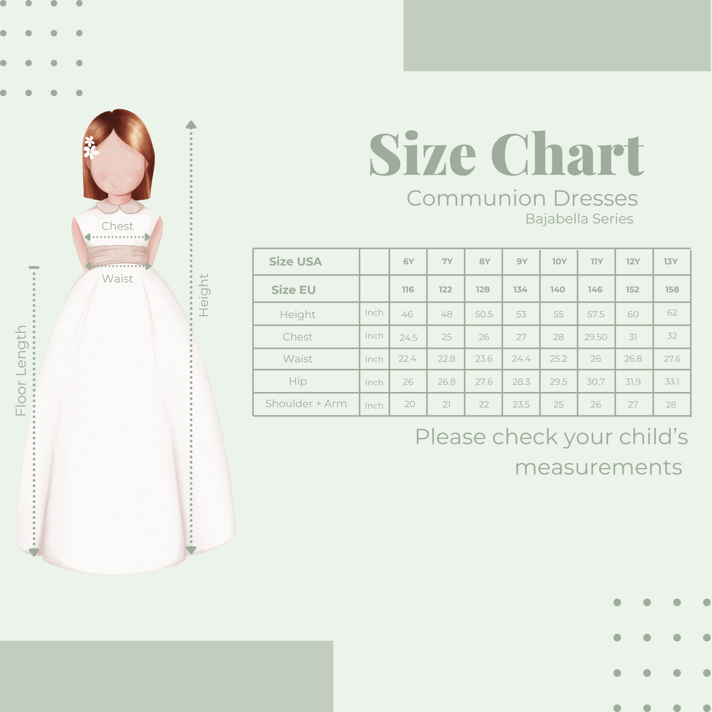 First Communion Dress - BBK6