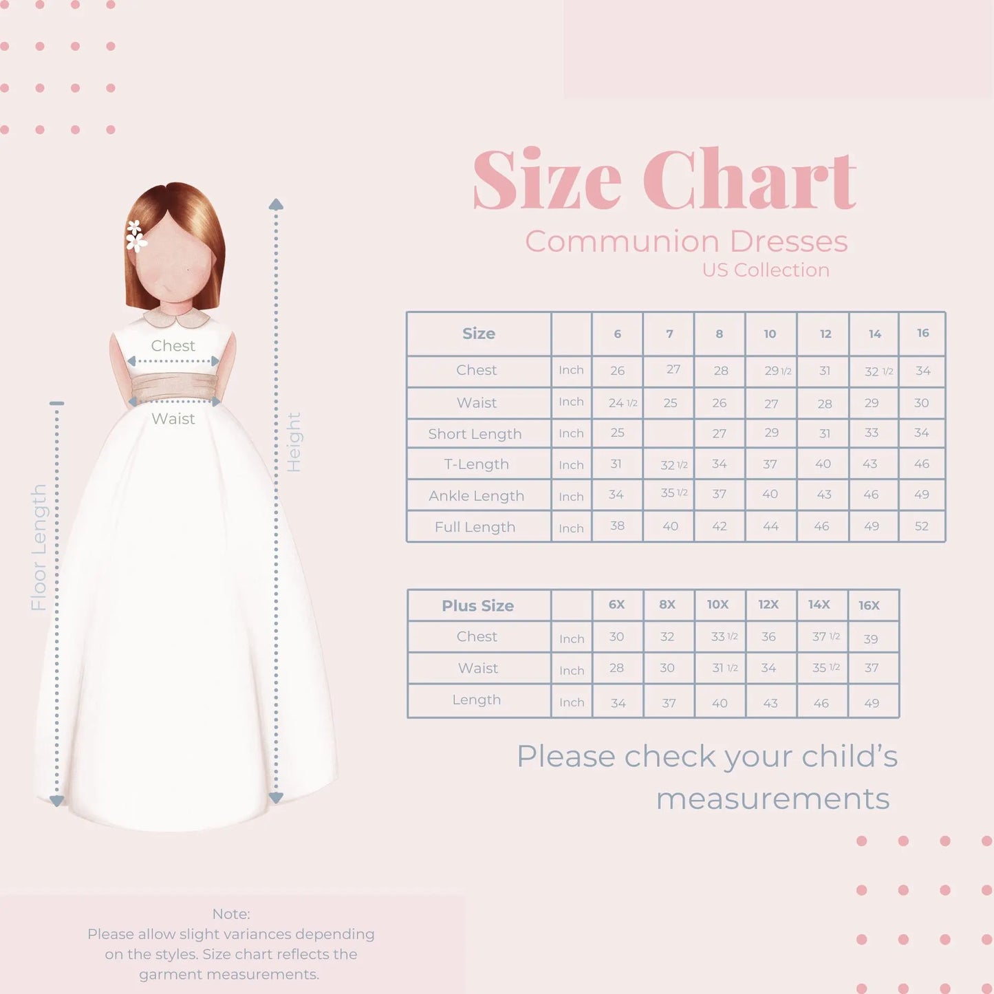 Hope Style - White Tulle First Communion Dress, Floral Accents, Special Occasion Gown